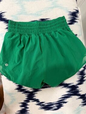 lululemon athletica Bright Green Women's Athletic Shorts